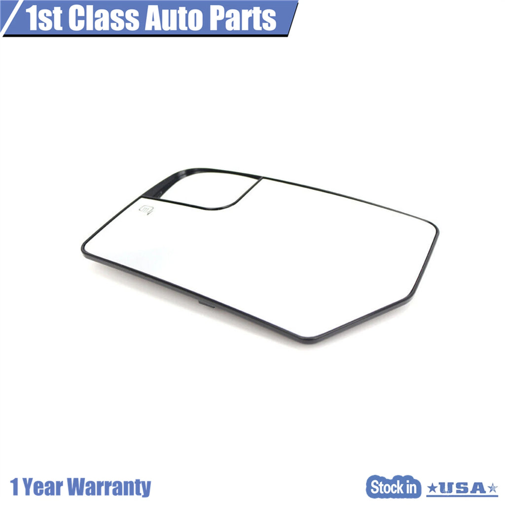 Rear View Mirror Glass + Backplate Left for Ford Expedition 2012–2017