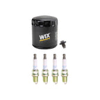 Wix Engine Oil Filter & NGK 4 Laser Platinum Spark Plugs for Compass (2007–2023)