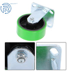 5-Inch Green Casters Wheels for Carts (1000 lbs Capacity)