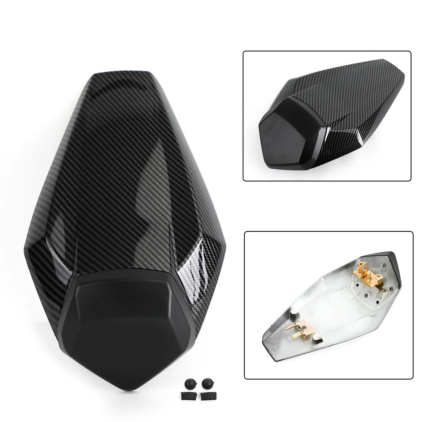 Rear Seat Fairing Cover for Kawasaki ZX6R (2019–2024) Carbon