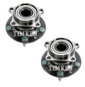 Set of 2 Rear Timken Wheel Bearing and Hub Kit for Mazda CX-7 (2007–2012)