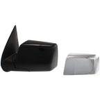 Set of 2 Heated Manual Fold Power Mirrors for Ford Explorer (2006–2010) Chrome
