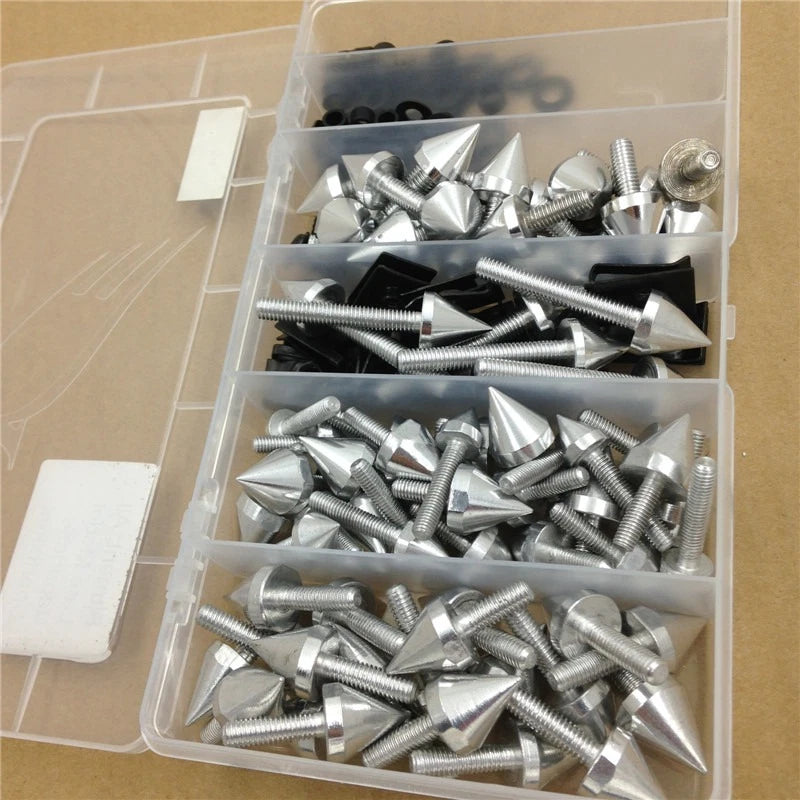 Spike Fairing Windscreen Bolt Kit for Suzuki GSXR600 750 1000 Hayabusa (2000–2023)