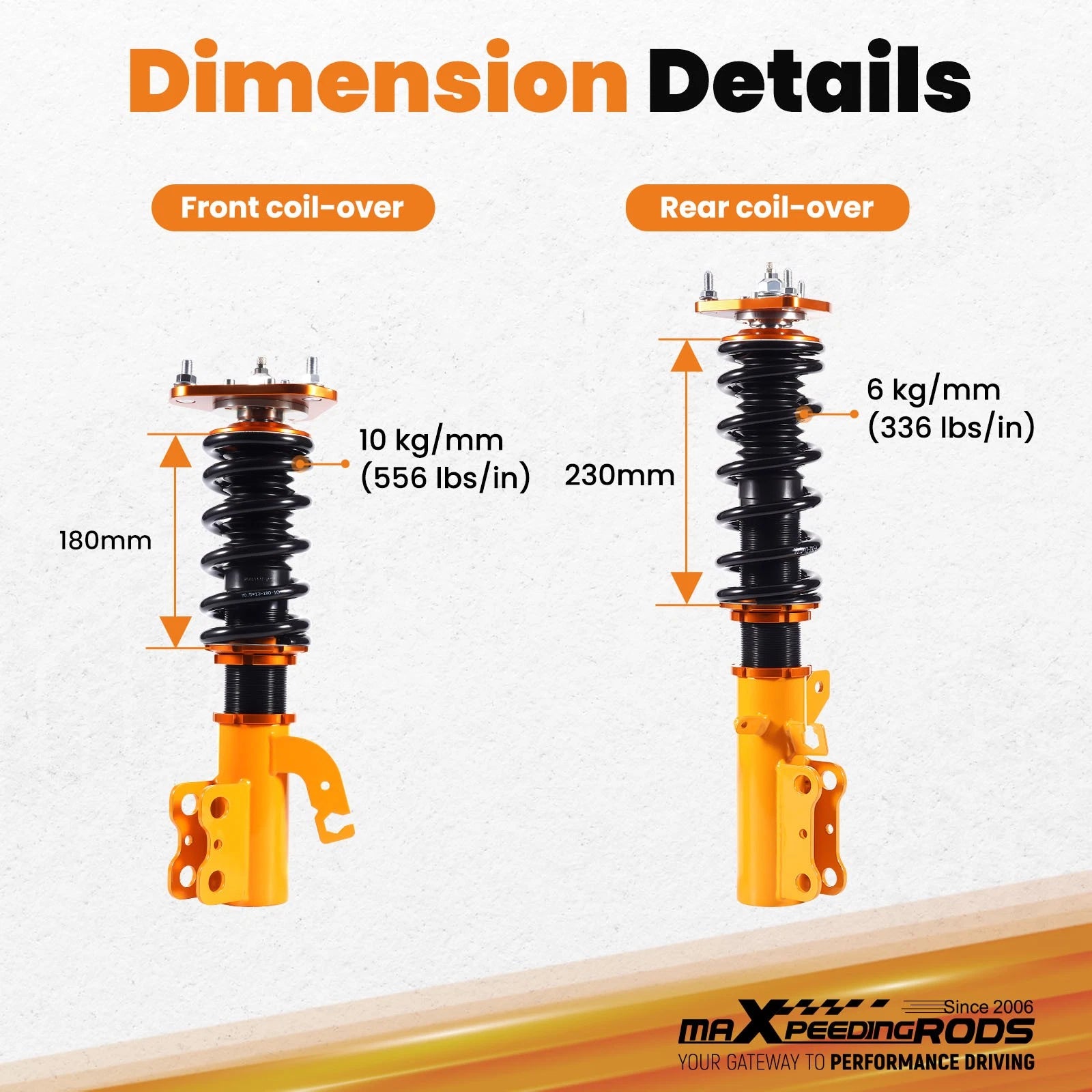 Coilovers 24 Way Damper Kit for Toyota Celica GT GTS (1994-1999)