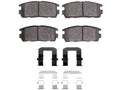 Set of 4 Rear Brake Pads for Suzuki XL7 (2007–2009) MB627TT