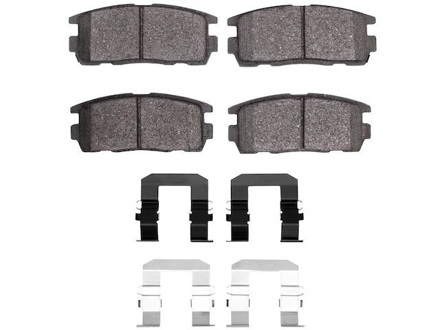 Set of 4 Rear Brake Pads for Suzuki XL7 (2007–2009) MB627TT