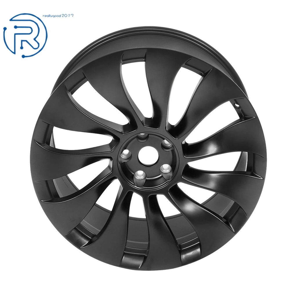 21" Rear Wheel Rim Matte Black for Tesla Model Y (2020-2024)