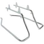 Chrome Saddle Bag Conversion Brackets for Harley Davidson Heritage Softail (1984-2017)