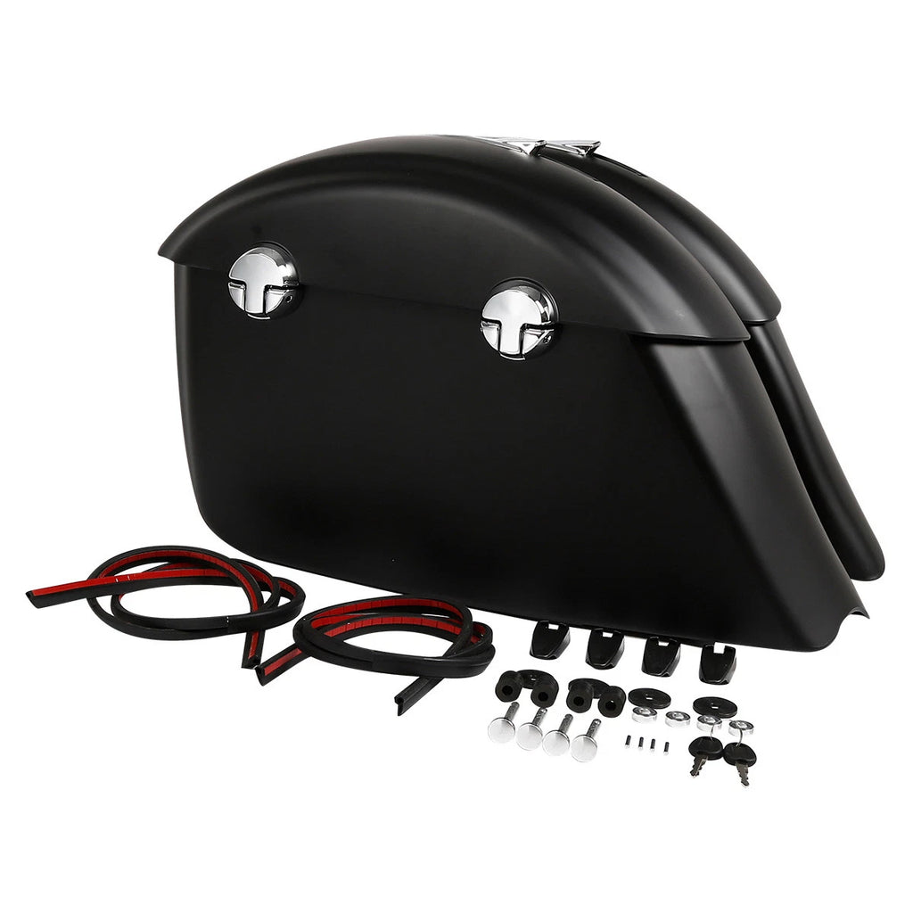 Matte Saddlebags Electronic Latch & Carpet Liner for Indian Chieftain (2014–2023)