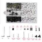 Fairing Bolts Screws Kit Silver for Yamaha YZF R6 R1 R25 R125 R3 T-MAX MT XJR (2000–2023)