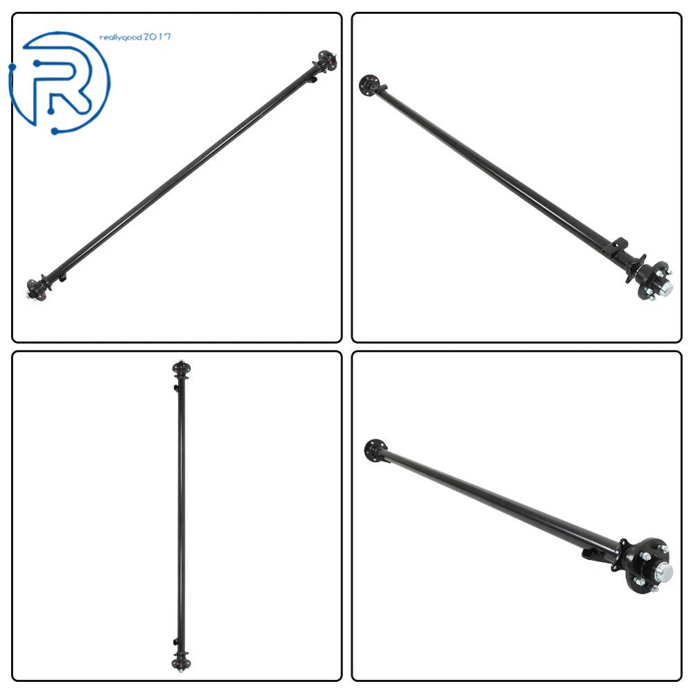 3.5K Trailer Axle for Cargo Dump RV Utility Boat (3500 lbs)