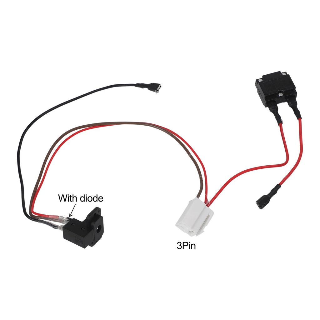 Electric Vehicle Charging Port Adapter for Kids 6V 12V 24V