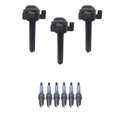 Set of 3 Ignition Coils & 6 Denso Iridium Spark Plugs for ES300 (1992–2003)