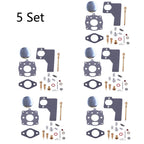 5X Carburetor Kit for B & Stratton (394989, 243431, 243432)