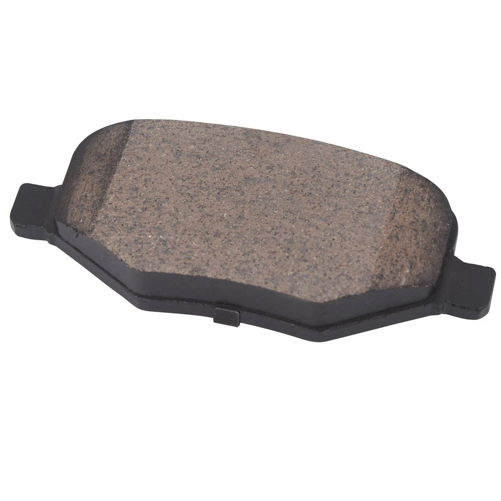 Set of 4 Ceramic Brake Pads for Ford Edge, Lincoln MKX (2011–2015)