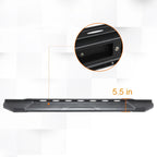 Set of 2 Side Step Nerf Bars for Colorado/Canyon Ext Cab (2015–2020) Black