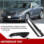 Smoked Lens LED Side Marker Lights for Chrysler Crossfire (2004–2008)