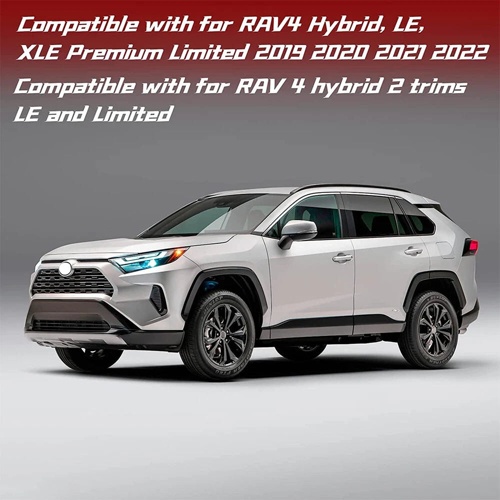 Mud Flaps Mudguards for Toyota RAV4 2019–2023 (4-Door) (Front & Rear)