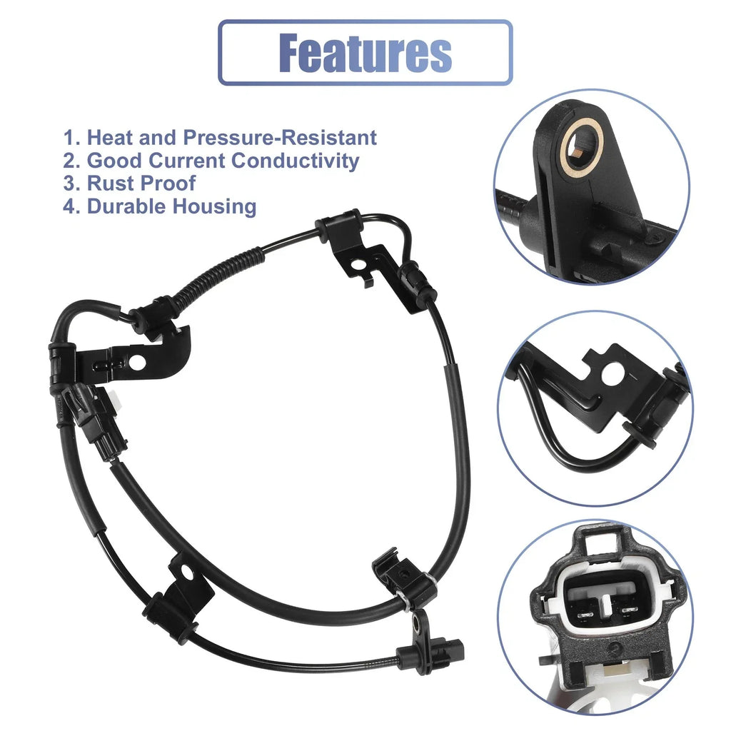 Front Left ABS Wheel Speed Sensor for Hyundai Sonata (2011-2014)