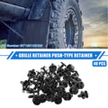 40 Pcs Grille Retainer Clips for Ford Explorer (2020–2023)