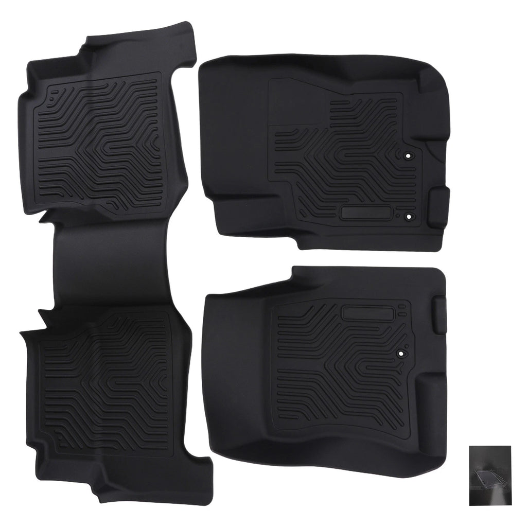Set of 4 Anti-Slip Floor Mats for Nissan Frontier Crew Cab (2008–2021)