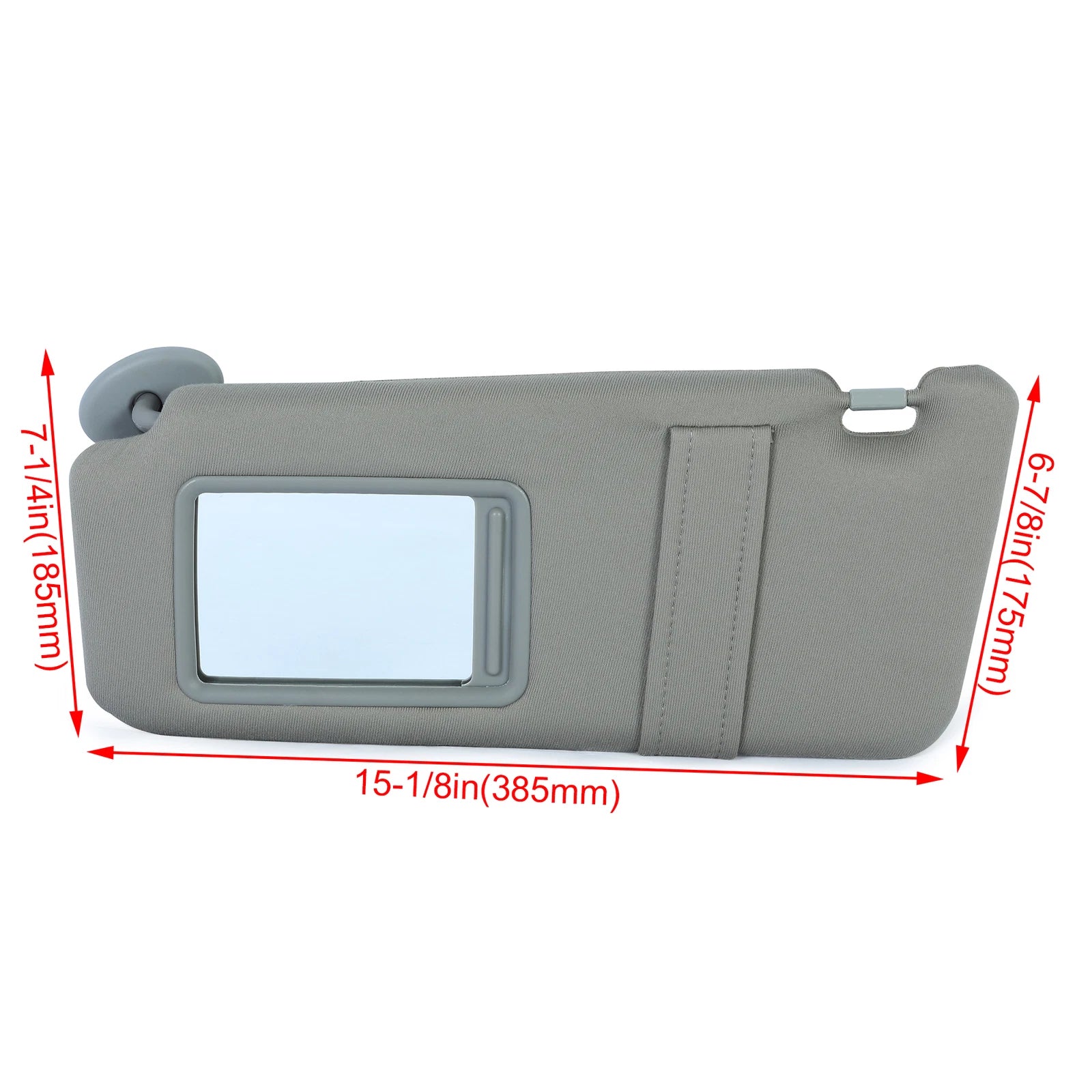 Left Driver Side Sun Visor for Toyota Camry (2007–2011)