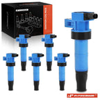6X Blue Ignition Coil Pack for Hyundai Sonata (2006–2007, 2009–2010)