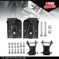 Rear Leaf Spring Hanger Bracket Shackle Kit for Chevrolet GMC (1999â2013)