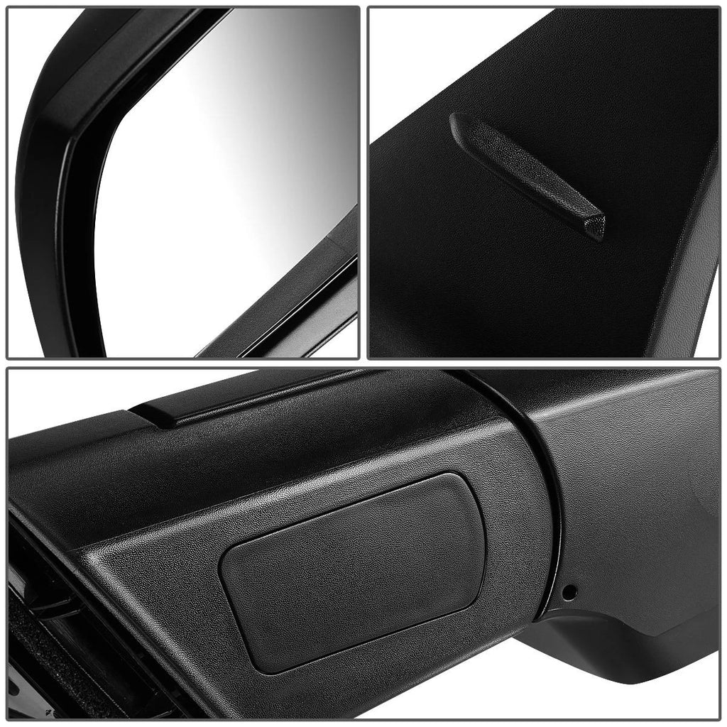 OE Style Manual Side View Door Mirror Left for Toyota Tundra (2014–2015) TO1320308