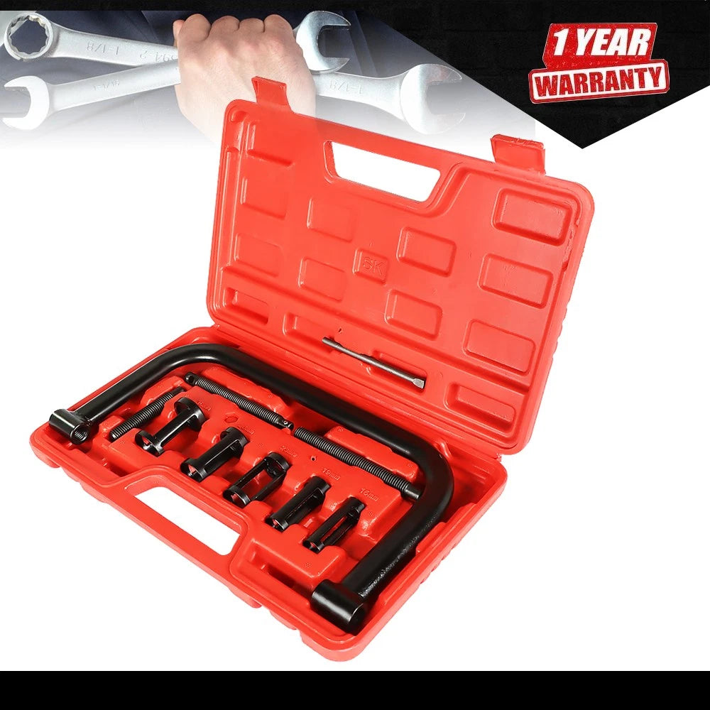 Set of 10 Valve Spring Compressor Tools for Most Cars and Motorcycles