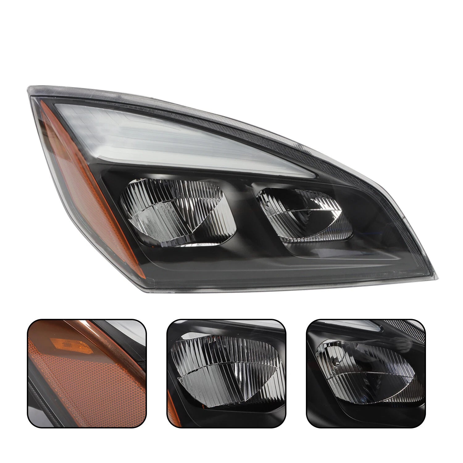 Right Headlight Assembly with LED for Freightliner Cascadia (2018–2022)