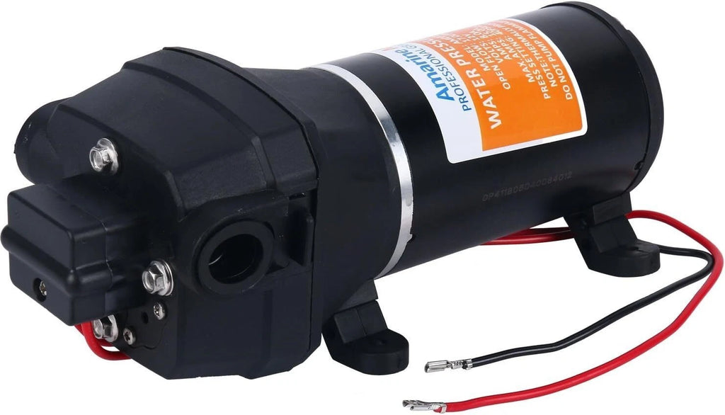 12V 40 PSI 4.5 GPM Diaphragm Pump for Marine Boat RV (Marine)