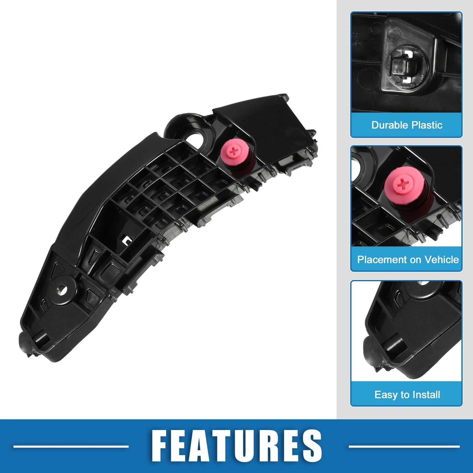 Left Driver Side Bumper Bracket for Toyota RAV4 (2019–2021) No. 525360R070