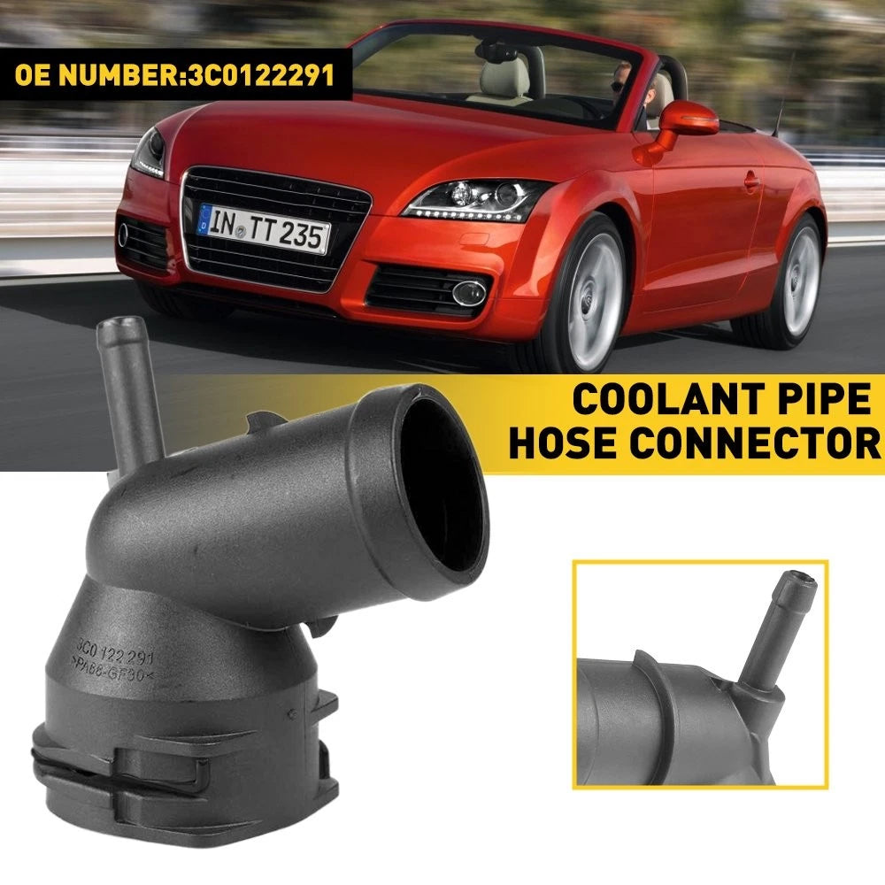 Upper Radiator Coolant Pipe Hose Connector for Volkswagen Passat Jetta Beetle
