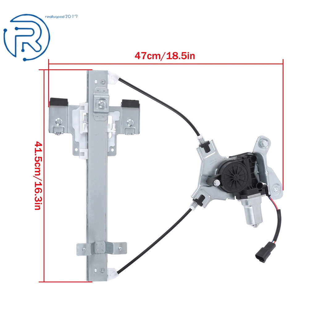 Power Window Regulator with Motor for Chevy Tahoe GMC Yukon (2007-2014)