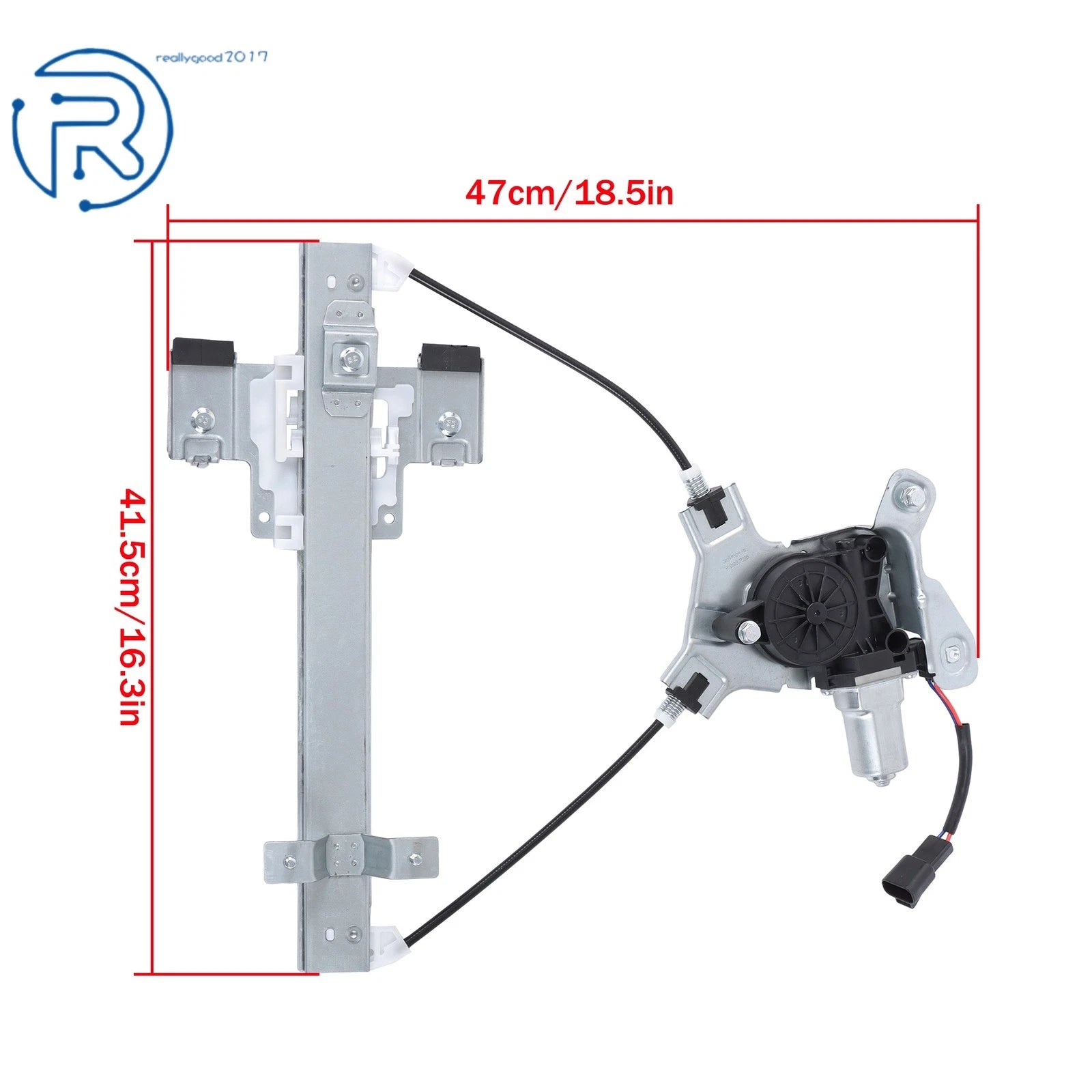 Power Window Regulator with Motor for Chevy Tahoe GMC Yukon (2007-2014)