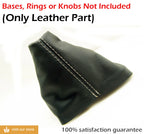 Manual Shift Boot Cover for VW Beetle (1998–2010) Synthetic Leather Beige Stitch