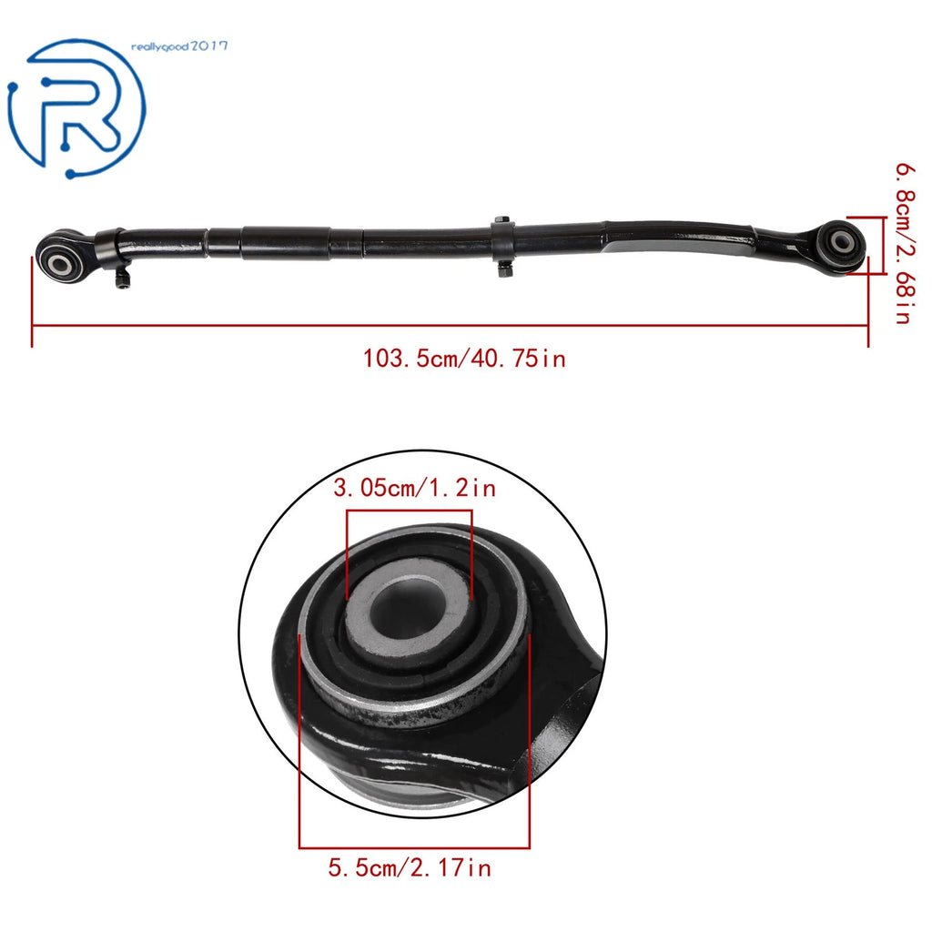 Forged Adjustable Front Track Bar for Ram 2500 4WD (2014-2024)