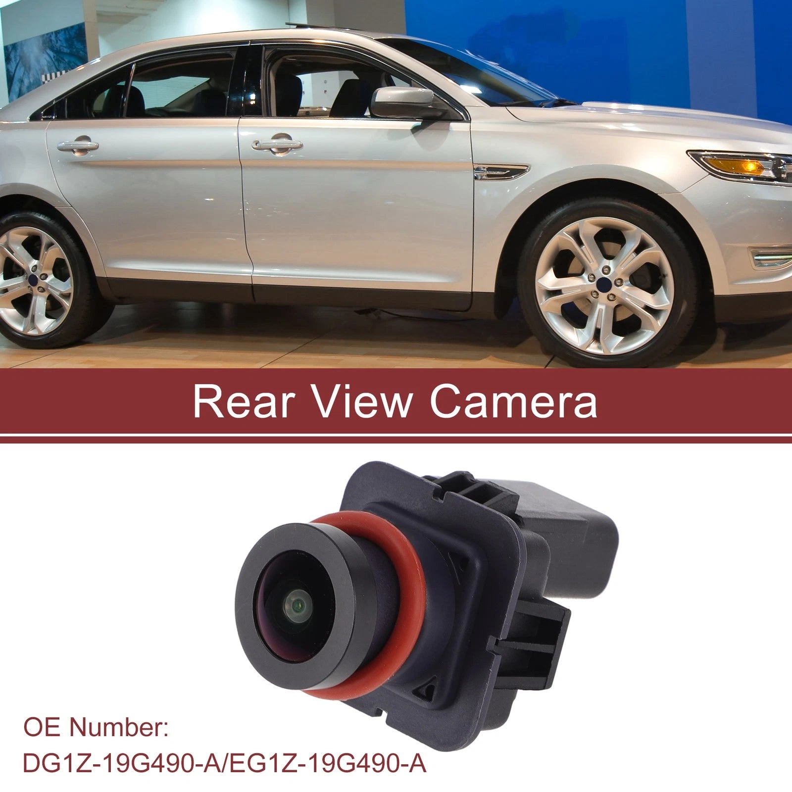 Rear View Camera for Ford Taurus (2013–2019) 120-180 Degree
