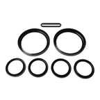 Instrument Board Gauge Indicator Lamp Bezel for Harley Road Glide (96-13)