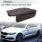 Center Console Cover with Bag for BMW 5 Series G30 (2019-2023) Brown