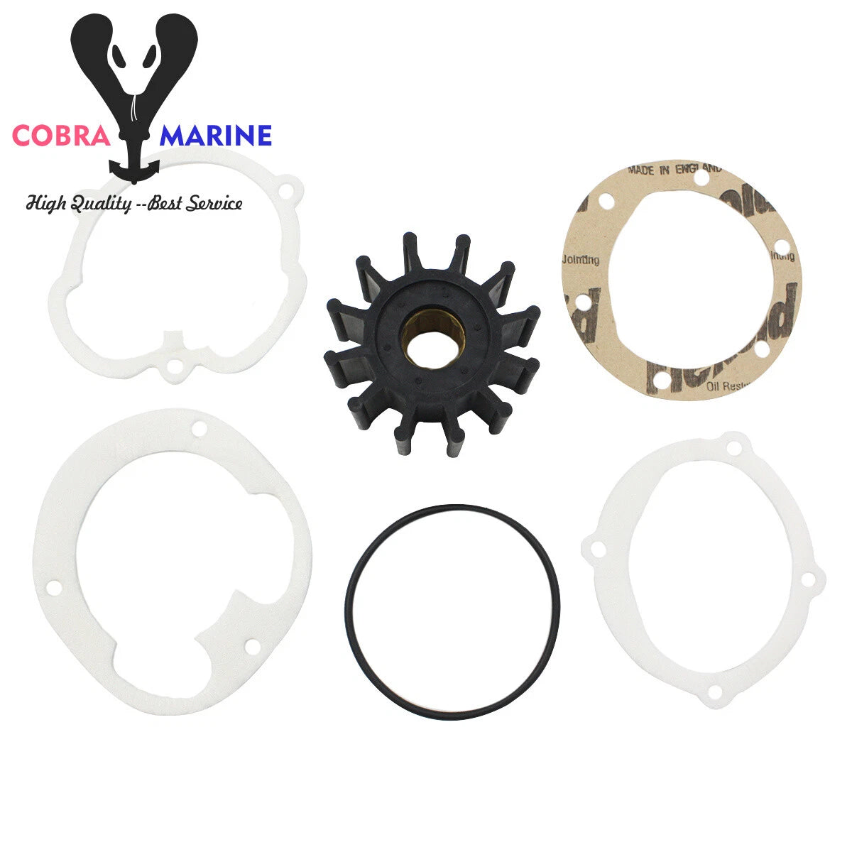 Water Pump Impeller for Johnson Jabsco 09-1027B-9 1210-0003 500207