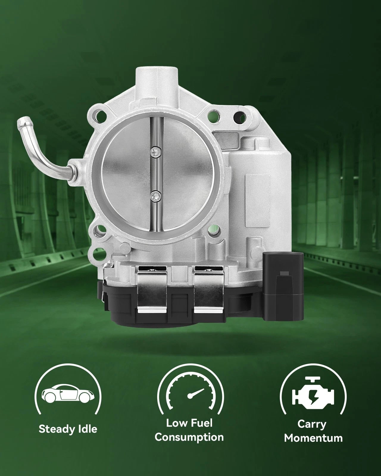 Throttle Body for Volkswagen Jetta Beetle Golf Bora Passat Rabbit 2.5L (2005–2010)