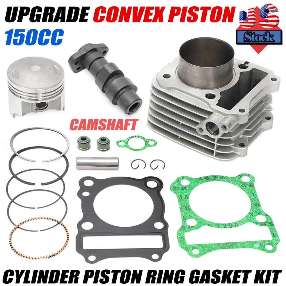 Big Bore Cylinder Piston Camshaft Set for Kawasaki KLX125 KLX150 (2005–2023)