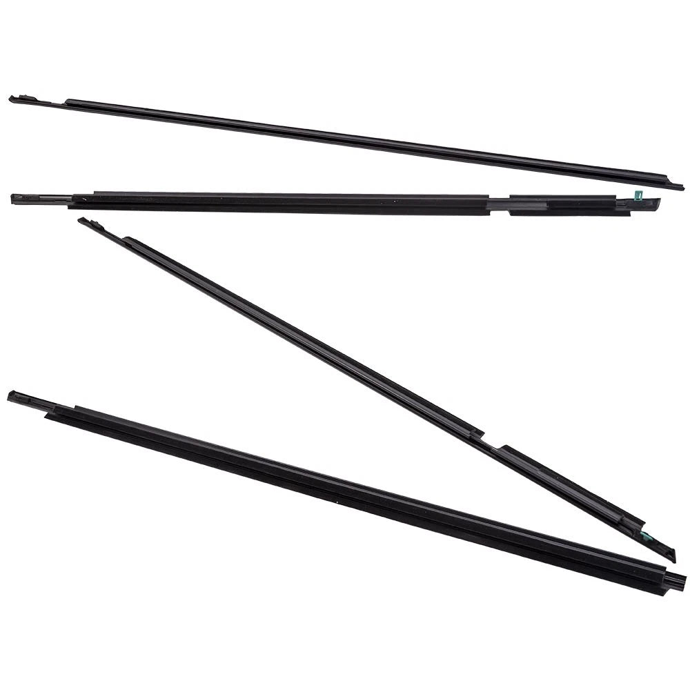 4X Exterior Window Weatherstrip Kit for Toyota Land Cruiser Prado (2003–2009)
