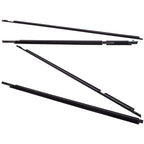 4X Exterior Window Weatherstrip Kit for Toyota Land Cruiser Prado (2003–2009)