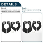 Car Door Anti Kick Pad Sticker Protector for Honda CR-V (2023) - Black 1 Set