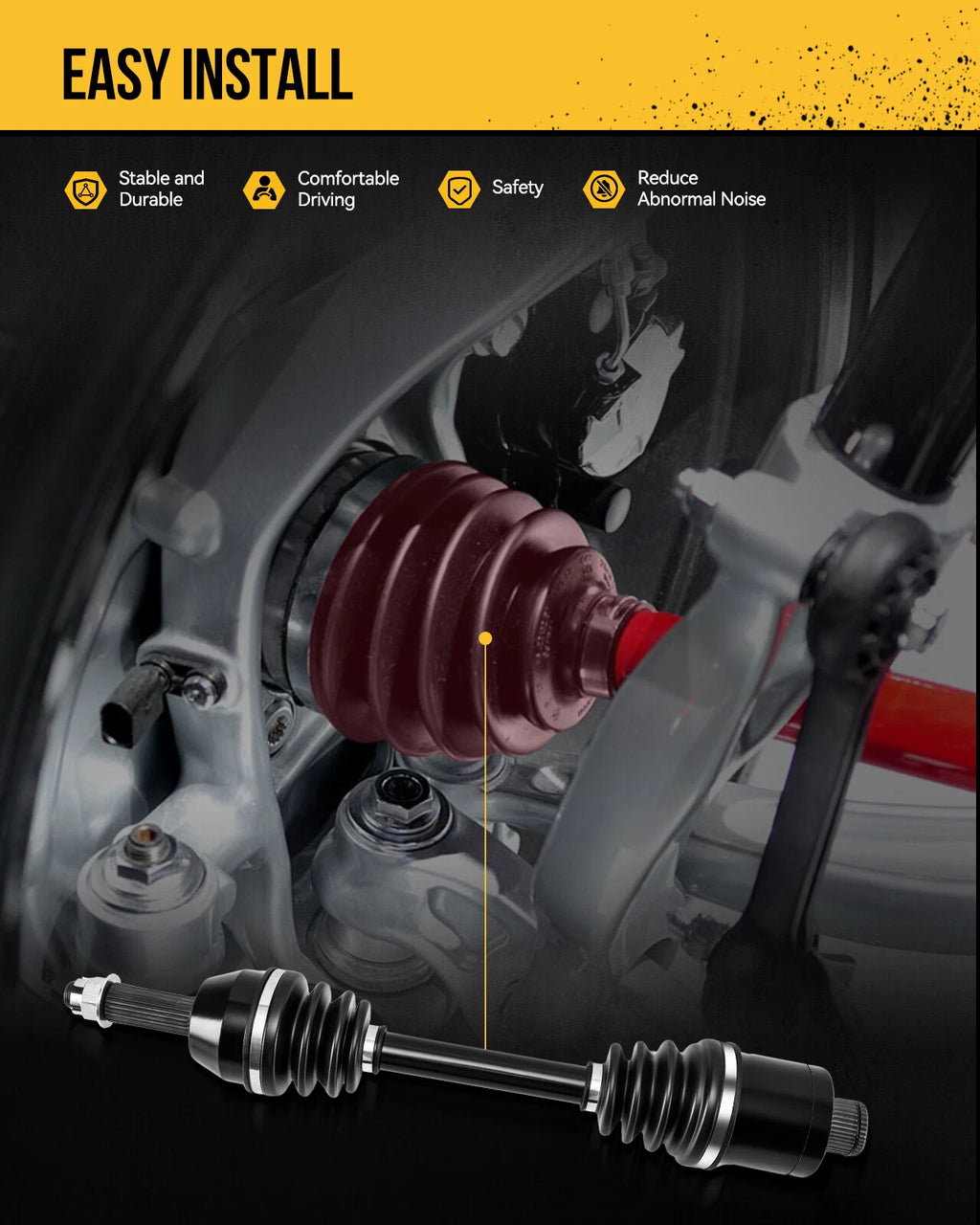Front CV Axle Shaft for Nissan Altima (2007–2013)