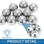 Set of 10 Precision 25mm G100 Steel Ball Bearings