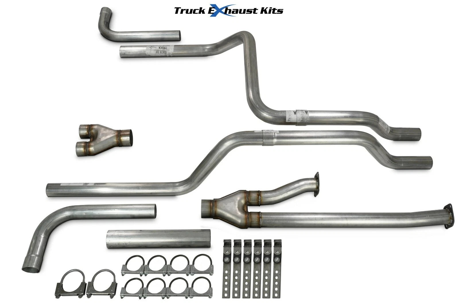2.5" Dual Exhaust Kit Y Pipe for Toyota Tundra (2014–2021)